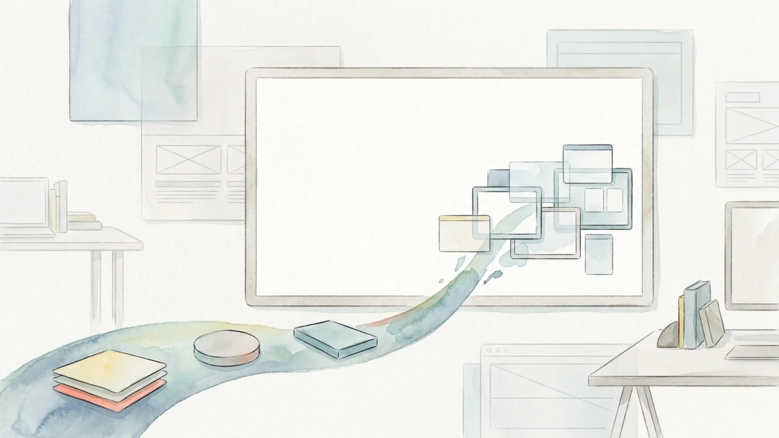 Editorial cover illustration for How to Start a UX Case Study When You Feel Stuck