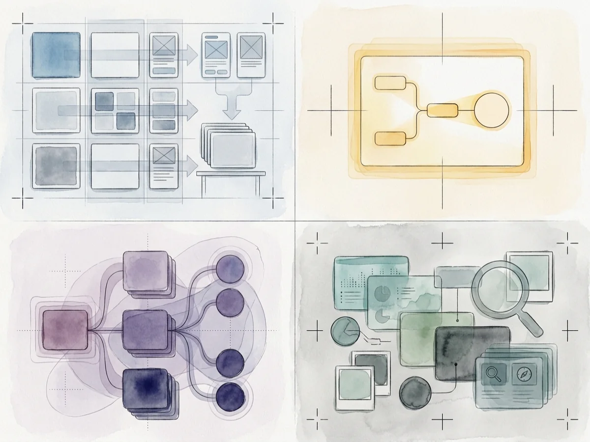 UX Portfolio Examples — inline illustration