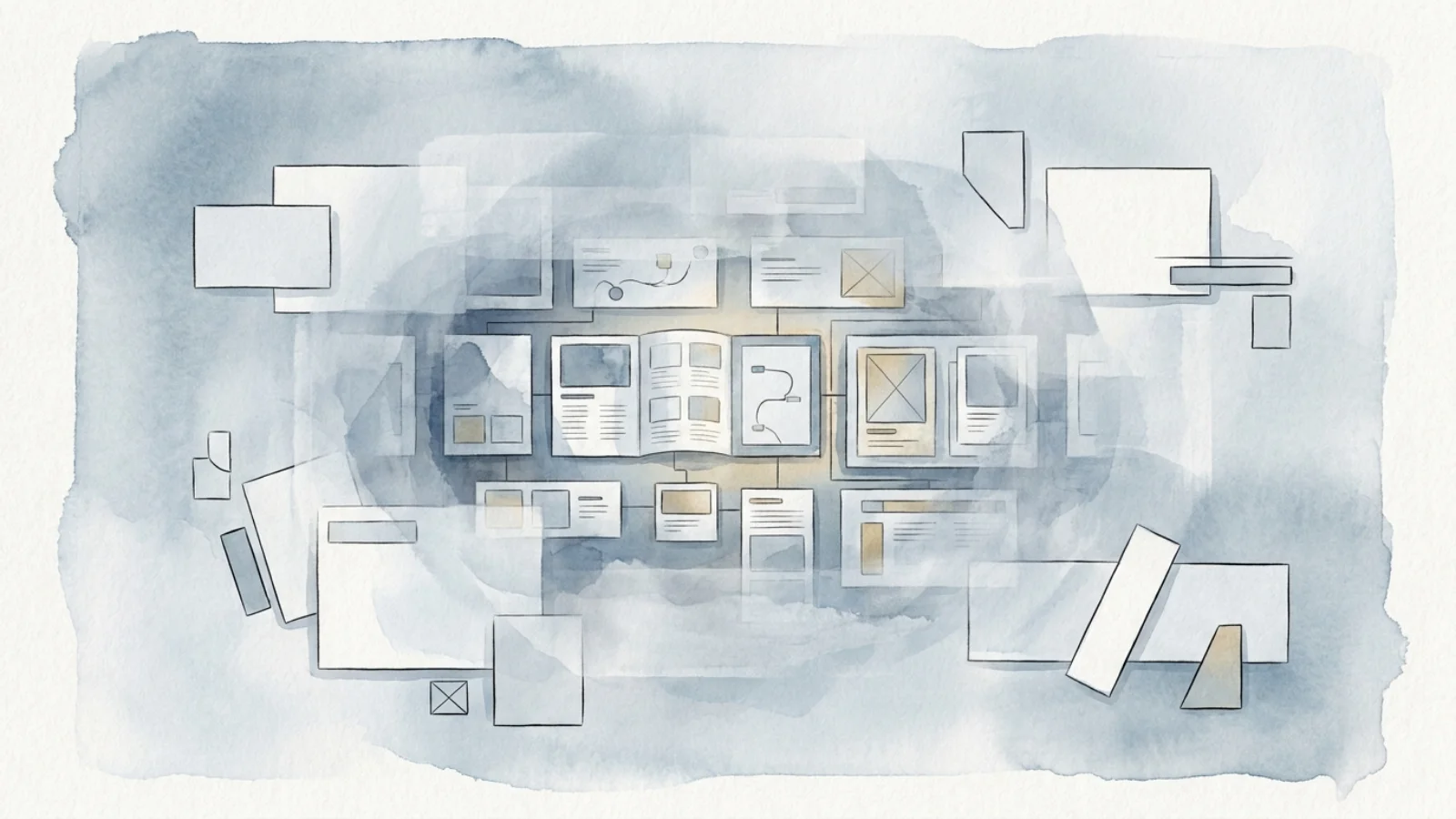 Editorial cover illustration for Why Your UX Case Study Feels Weak Even If the Project Was Good